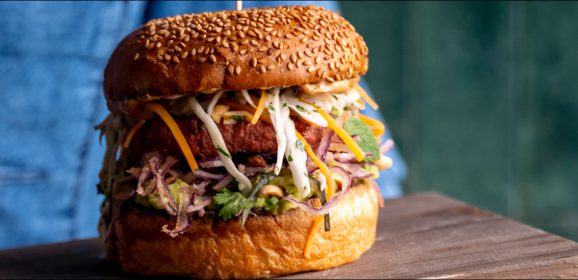 L’hamburger vegano di Al Mercato Steaks & Burgers